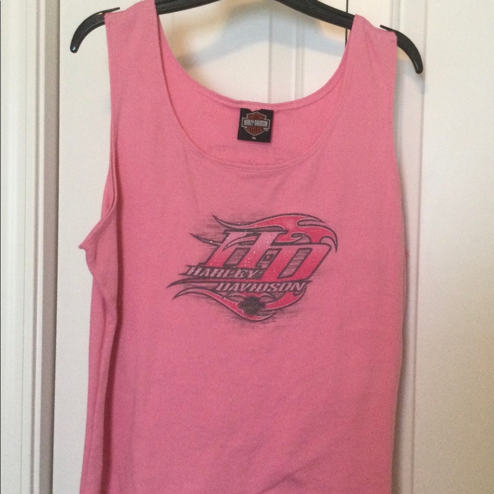 Harley Davidson ladies pink X-LARGE tank top